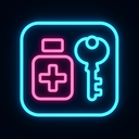 icon_medicine_key_neon icon preview