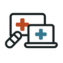 icon_medicine_laptop_asymmetrical icon preview