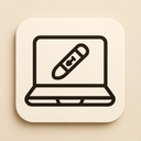 icon_medicine_laptop_elegant icon preview