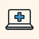 icon_medicine_laptop_geometric icon preview