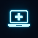 icon_medicine_laptop_glow_effect icon preview
