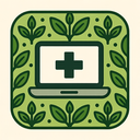 icon_medicine_laptop_organic_pattern icon preview