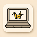 icon_medicine_laptop_origami icon preview