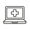 icon_medicine_laptop_outline icon preview
