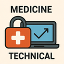 icon_medicine_laptop_technical icon preview