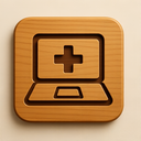 icon_medicine_laptop_wooden icon preview