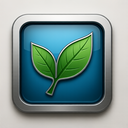 icon_medicine_leaf_metallic icon preview