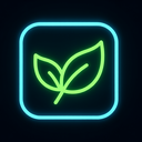 icon_medicine_leaf_neon icon preview