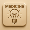 icon_medicine_light_bulb_embossed icon preview