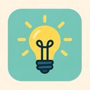 icon_medicine_light_bulb_flat_pastel icon preview
