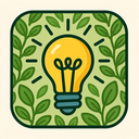 icon_medicine_light_bulb_organic_pattern icon preview
