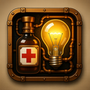icon_medicine_light_bulb_steampunk icon preview