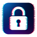 icon_medicine_lock_digital_glitch icon preview