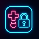 icon_medicine_lock_neon icon preview
