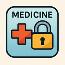 icon_medicine_lock_technical icon preview