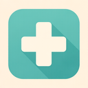 icon_medicine_medical_cross_flat_pastel icon preview