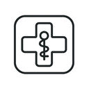 icon_medicine_medical_cross_line_art icon preview