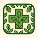 icon_medicine_medical_cross_organic_pattern icon preview