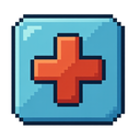 icon_medicine_medical_cross_pixel_art icon preview