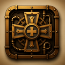 icon_medicine_medical_cross_steampunk icon preview