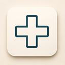 icon_medicine_medical_cross_thin icon preview