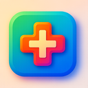 icon_medicine_medical_cross_vibrant_colors icon preview