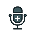 icon_medicine_microphone_asymmetrical icon preview