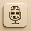 icon_medicine_microphone_embossed icon preview