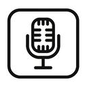 icon_medicine_microphone_monochrome icon preview