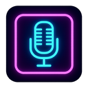 icon_medicine_microphone_neon icon preview