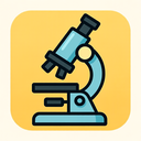 icon_medicine_microscope_cartoon icon preview