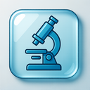 icon_medicine_microscope_glassy icon preview