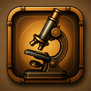 icon_medicine_microscope_steampunk icon preview
