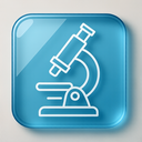 icon_medicine_microscope_transparent icon preview