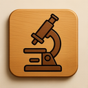 icon_medicine_microscope_wooden icon preview