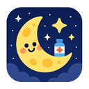 icon_medicine_moon_cartoon icon preview