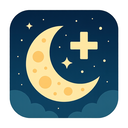 icon_medicine_moon_flat_design icon preview