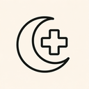 icon_medicine_moon_minimal_outline icon preview
