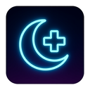 icon_medicine_moon_neon icon preview