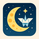 icon_medicine_moon_origami icon preview