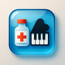 icon_medicine_piano_glassy icon preview