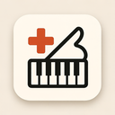 icon_medicine_piano_minimalist icon preview