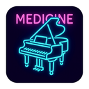 icon_medicine_piano_neon icon preview