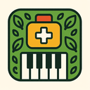 icon_medicine_piano_organic_pattern icon preview