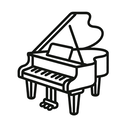 icon_medicine_piano_outline icon preview