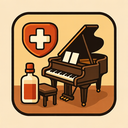 icon_medicine_piano_retro icon preview
