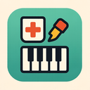 icon_medicine_piano_rounded icon preview