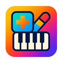 icon_medicine_piano_vibrant_colors icon preview