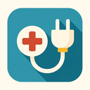 icon_medicine_plug_flat_design icon preview