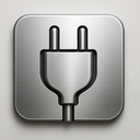 icon_medicine_plug_metallic icon preview